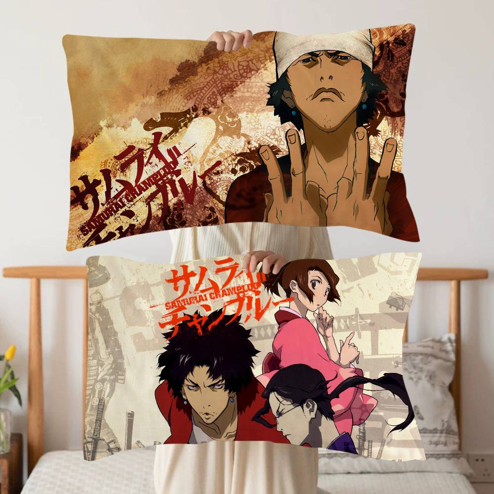 Home Textiles Towel Set - Federa per cuscino Adventure Anime Samurai