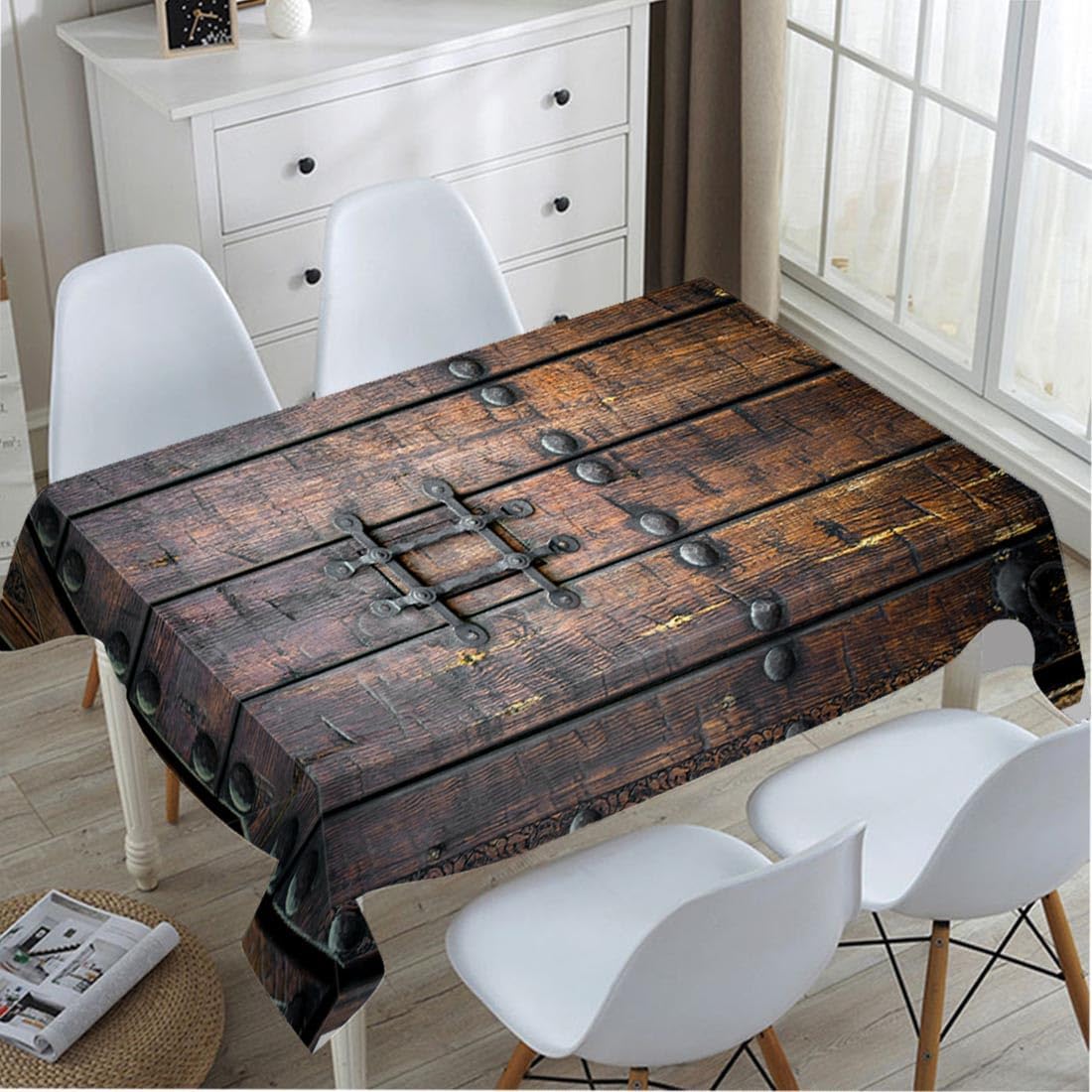 Home Textiles Premium - Tovaglia in Stile Porta Medievale Antica,