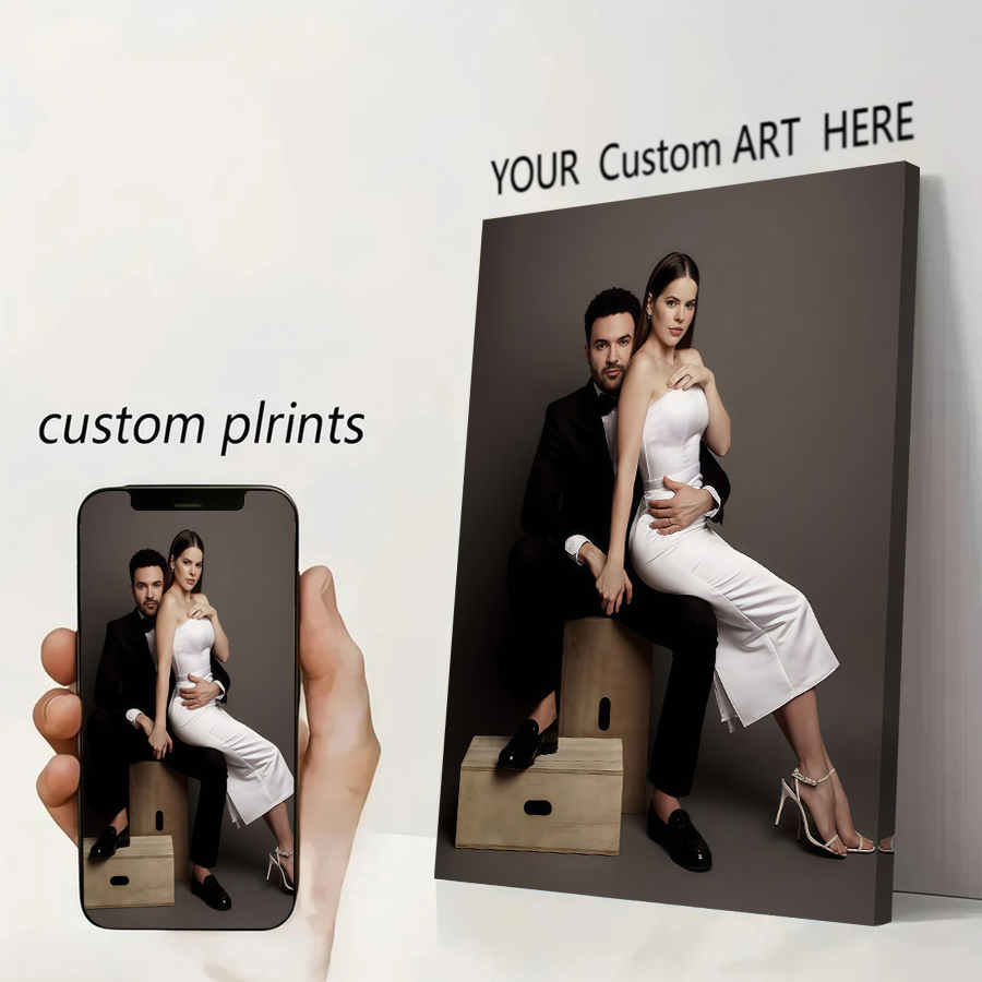 Home And Textiles Today - Poster su Tela Personalizzato con Stampa