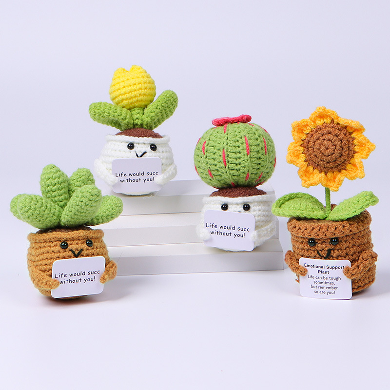 Home Textiles Europe - Mini simpatici fiori all'uncinetto rifiniti fatti