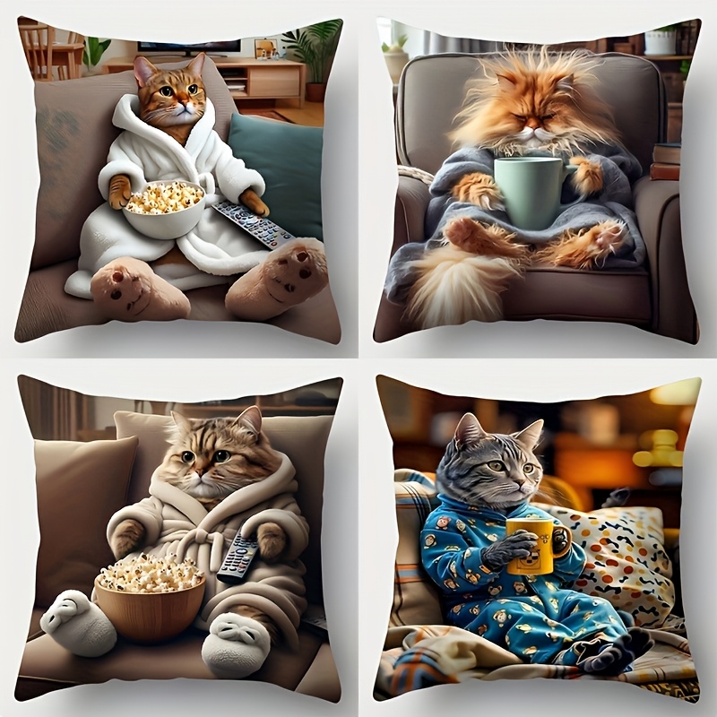 Pillow Insert 18X18 - 4 federe per cuscini con stampa