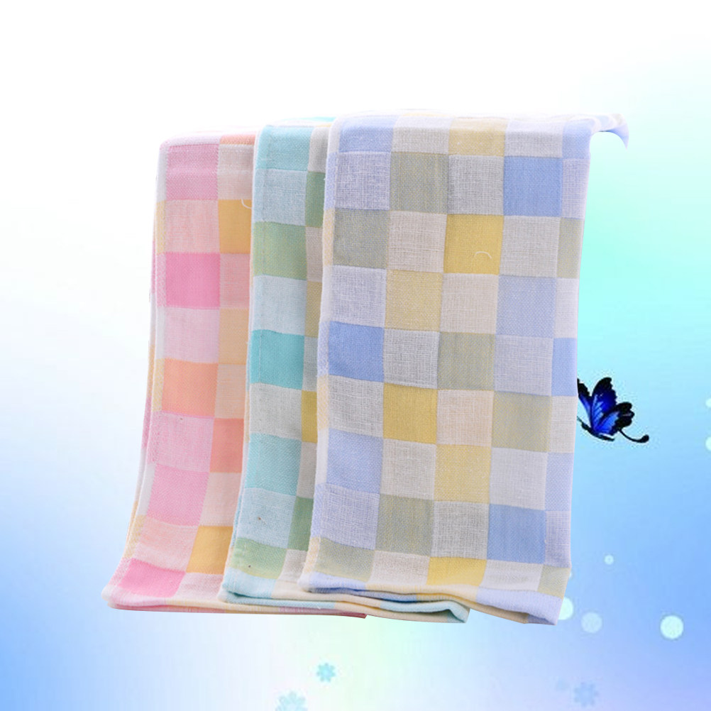 Home Textiles Towel Set - 3 Pezzi di Asciugamani in Garza