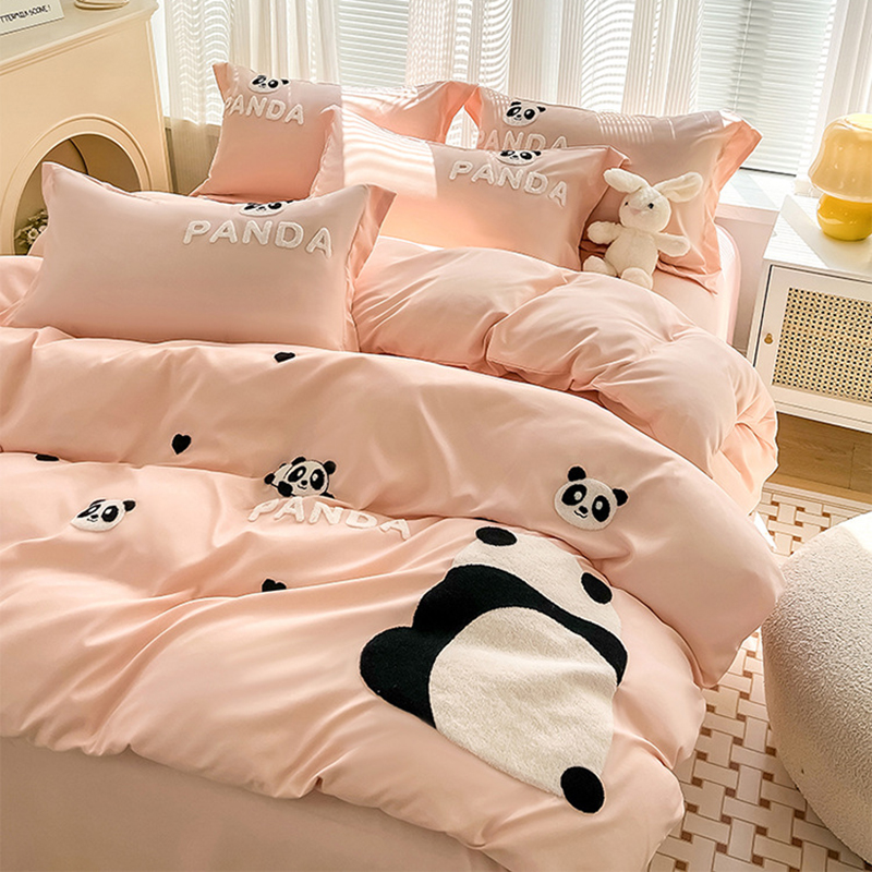 Home Textiles Towel Set - Set di Biancheria da Letto Coreana