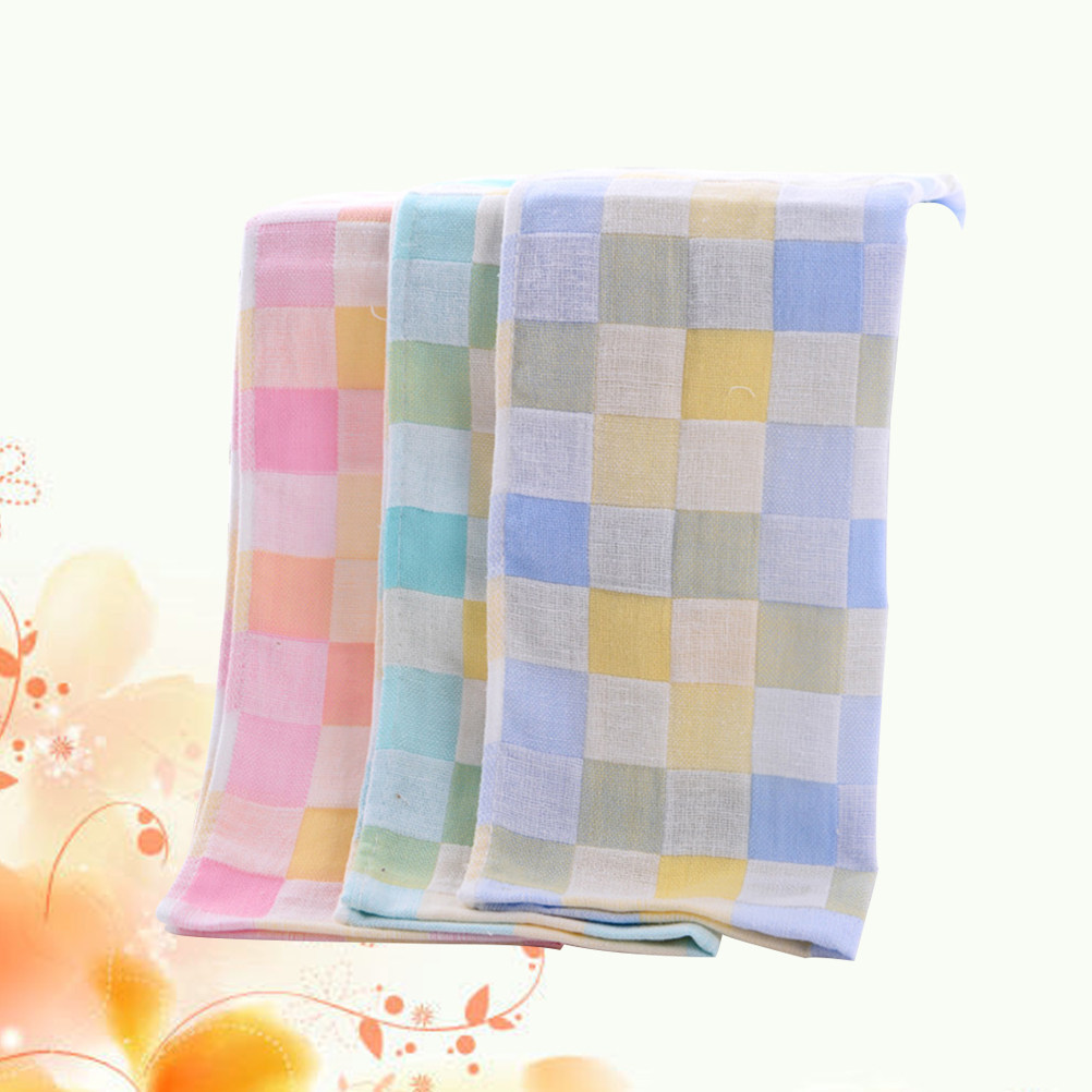 Home Textiles Towel Set - 3 Pezzi di Asciugamani in Garza