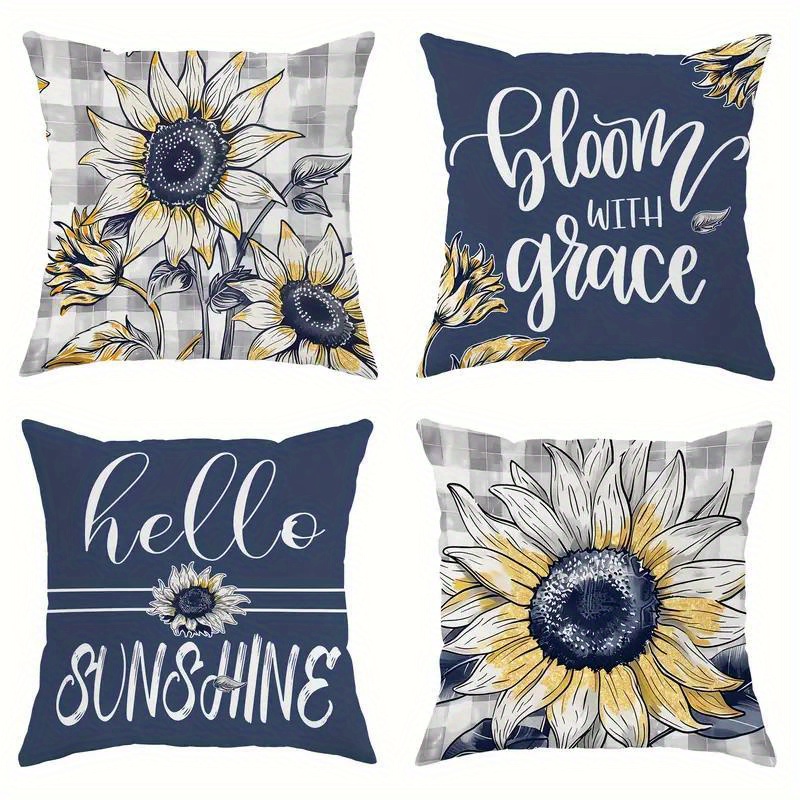 Pillow Insert 18X18 - Fodere per Cuscini Sunshine Sunflower -