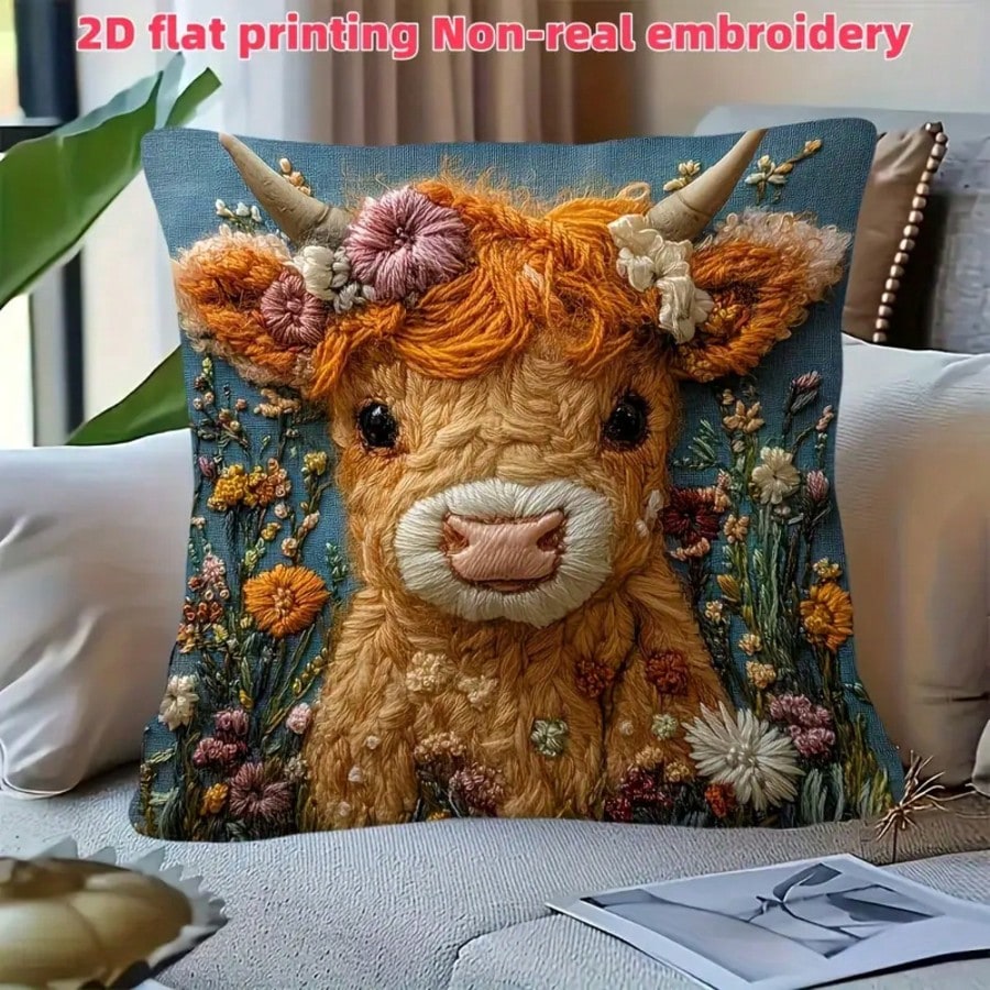 Pillow Insert 18X18 - 1 pezzo di federa decorativa vintage