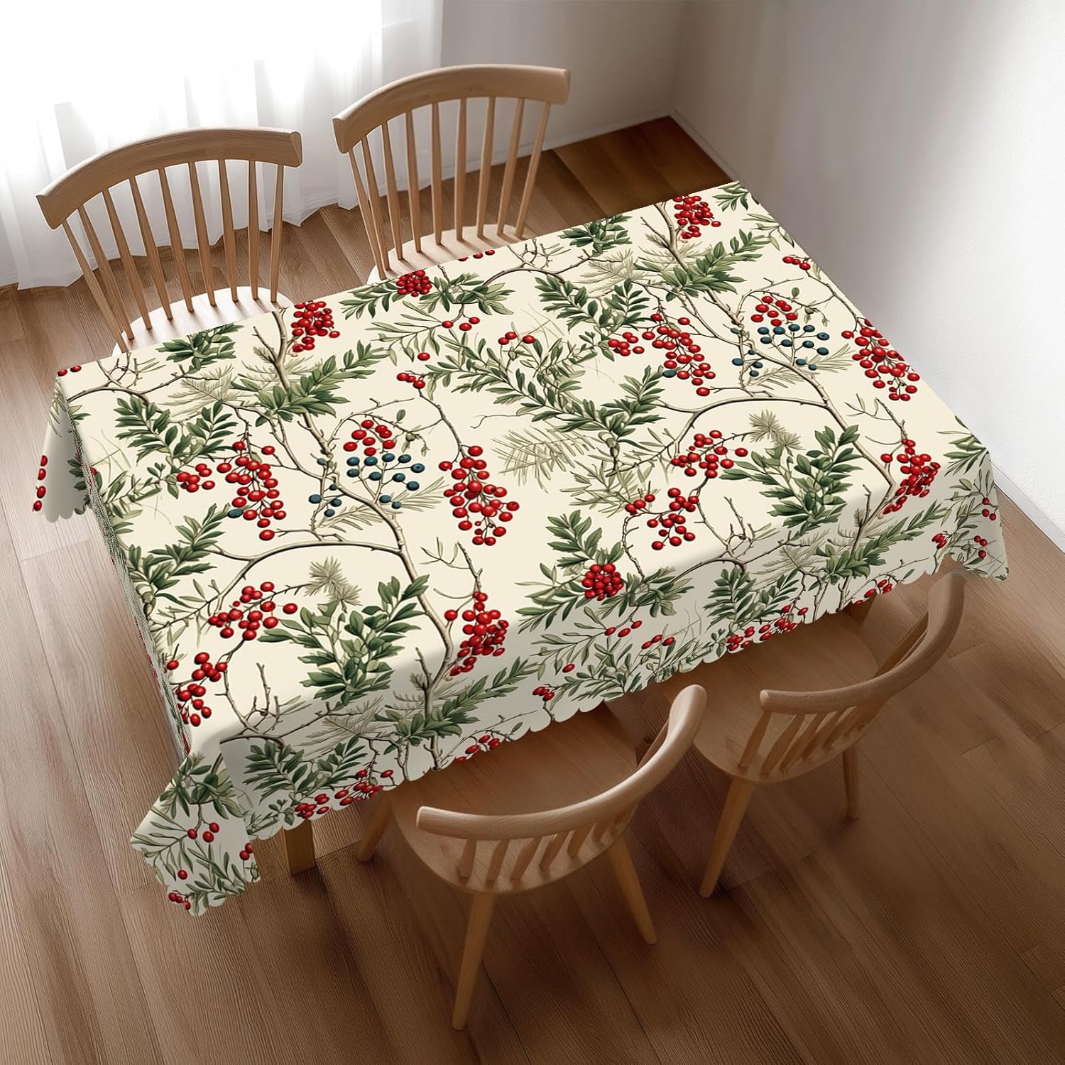 Tovaglia Natalizia con Bacche  - Home Textiles Premium recensione e prezzo