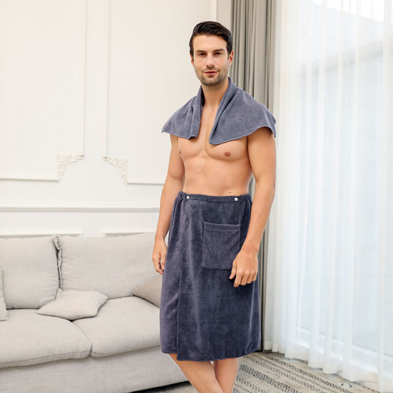 1 Set uomo indossabile asciuga - Home Textiles Towel Set recensione e prezzo