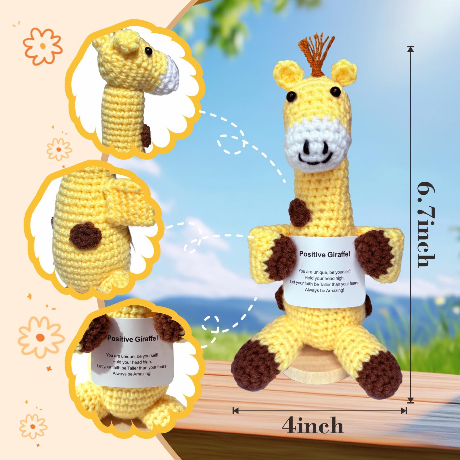Divertente bambola giraffa a e - Home Textiles Europe recensione e prezzo