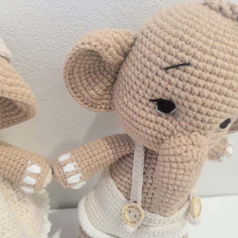 Elefante all'uncinetto fatto a - Home And Textiles Today recensione e prezzo