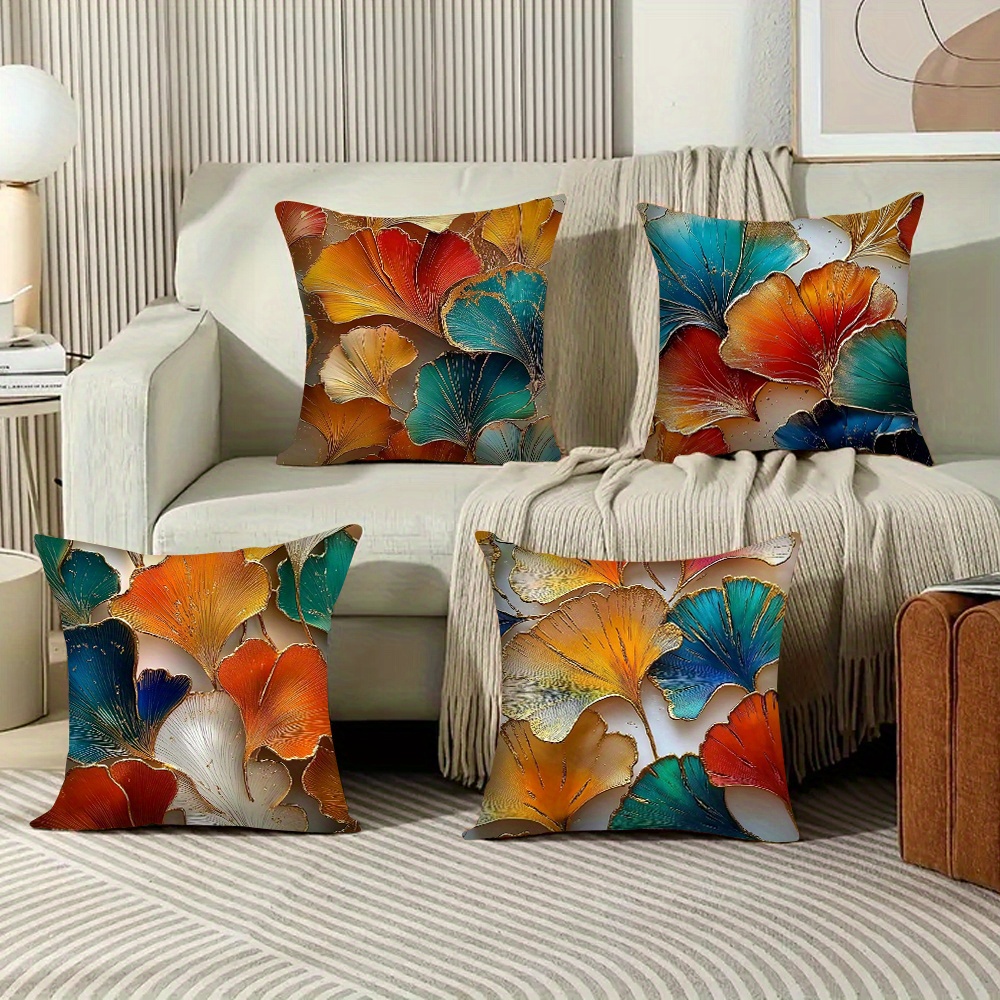 Set di 4 Federe, Motivo Foglia - Pillow Insert 18X18 recensione e prezzo