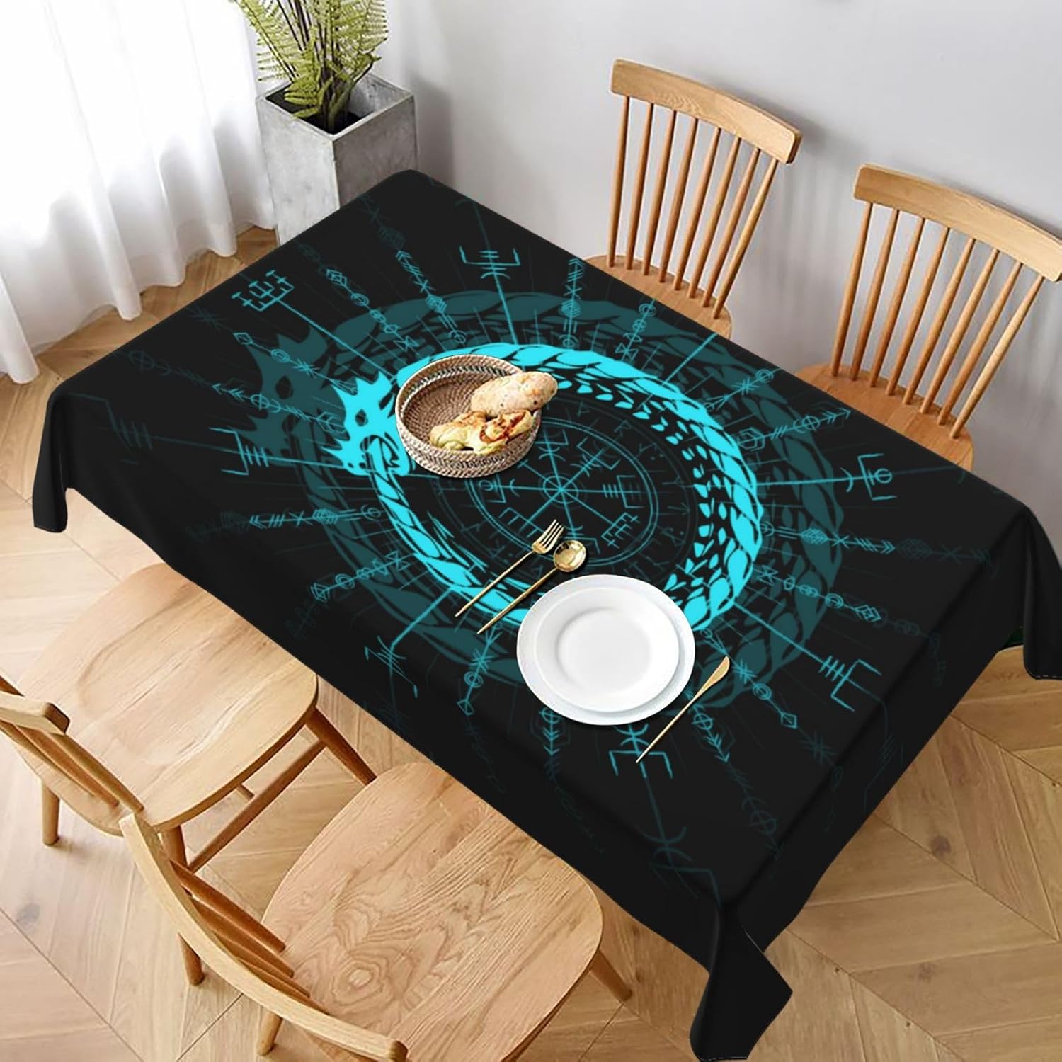 Tovaglia con simbolo del drago - Home Textiles Premium recensione e prezzo