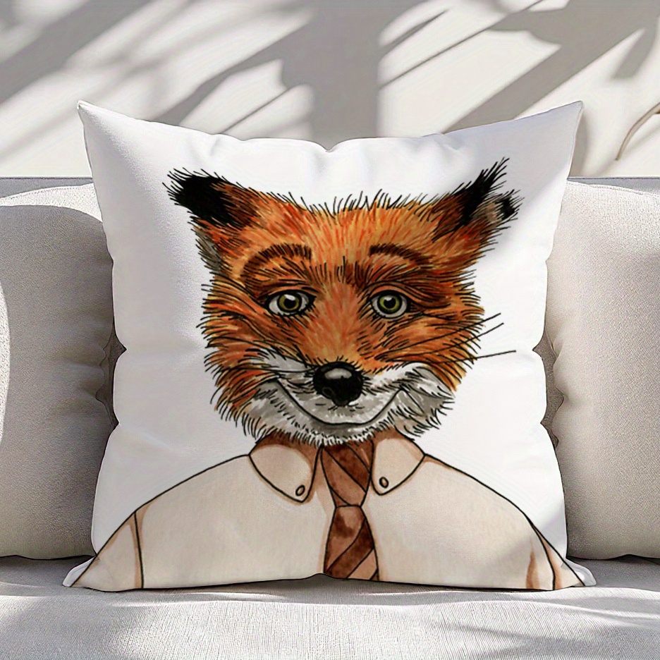 1 federa per cuscino Mr. Fox,  - Pillow Insert 18X18 recensione e prezzo