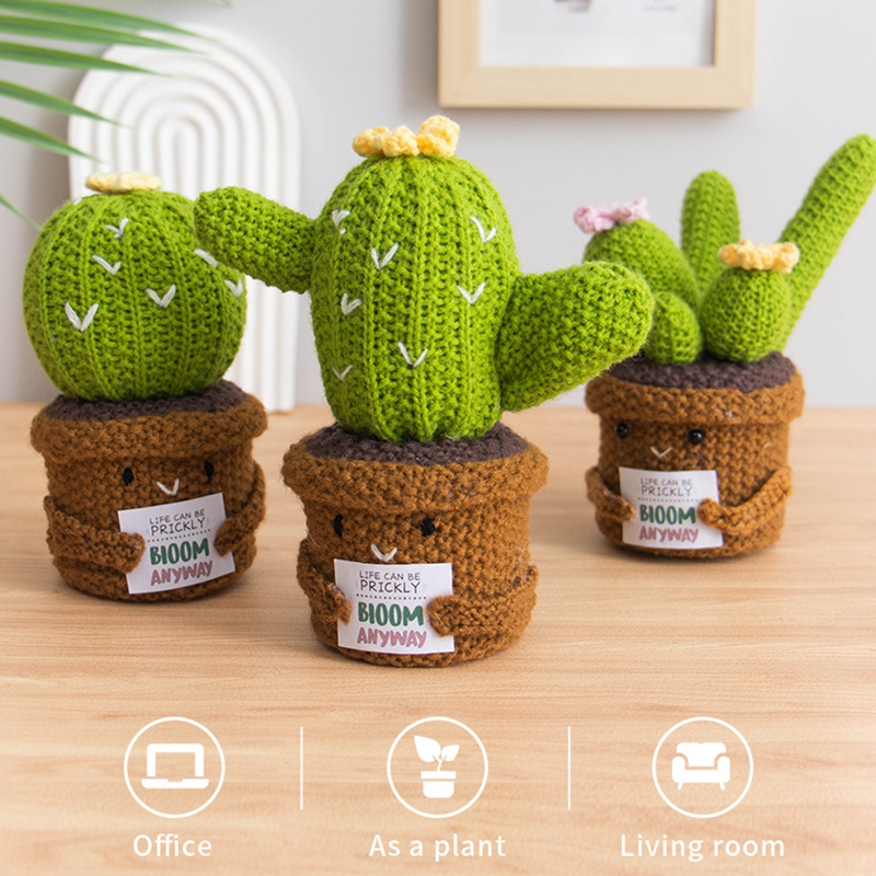 Cactus e Girasole all'Uncinett - Home And Textiles Today recensione e prezzo