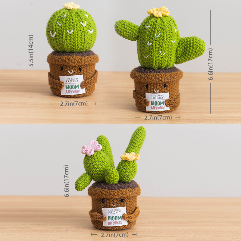 Cactus e Girasole all'Uncinett - Home And Textiles Today recensione e prezzo